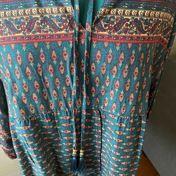 Never Worn! VENUS BOHO blouse. Size XXL the colors are gorgeous! - Picture 3 of 6